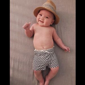 Janie & Jack European cut swim trunks